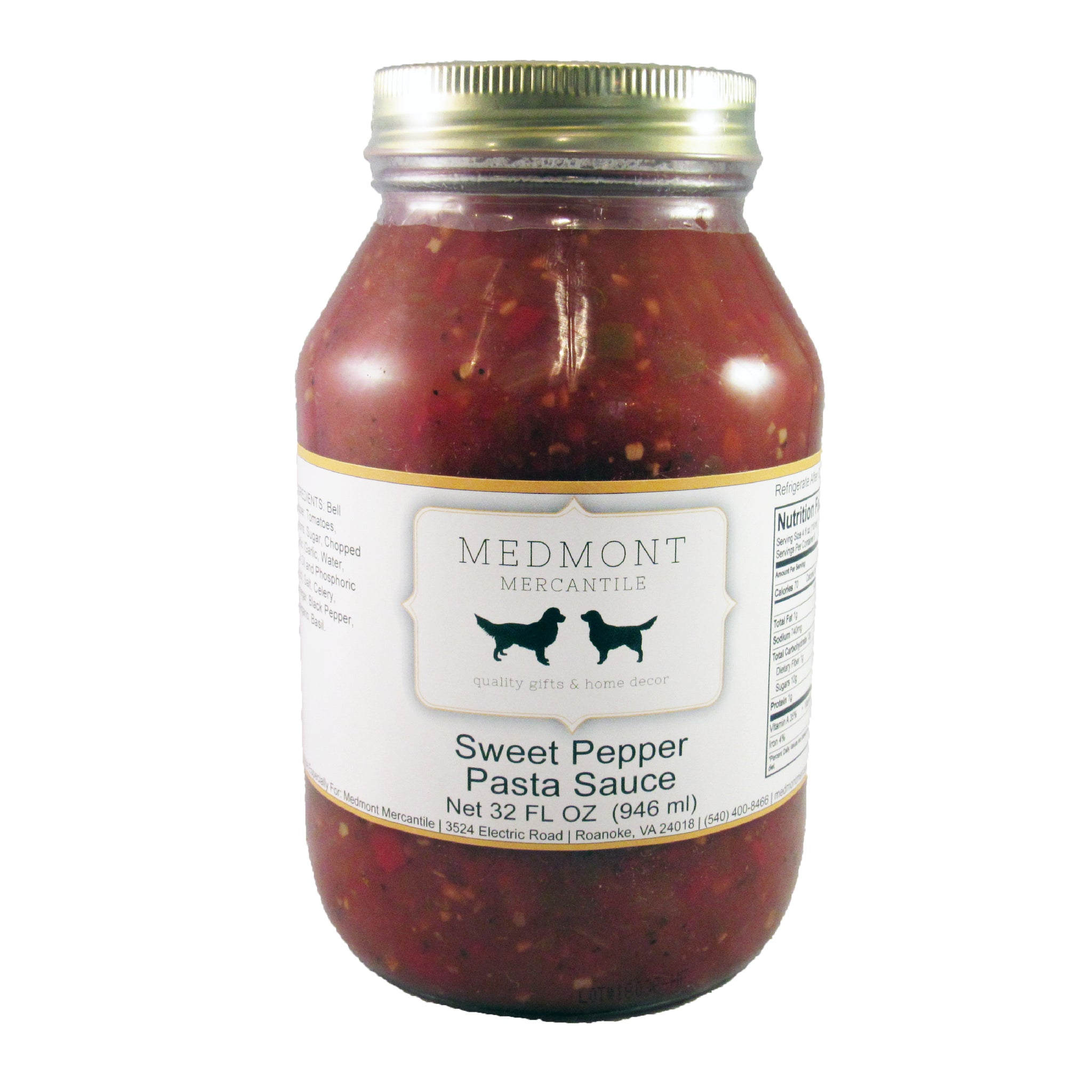 Medmont Mercantile Sweet Pepper Pasta Sauce